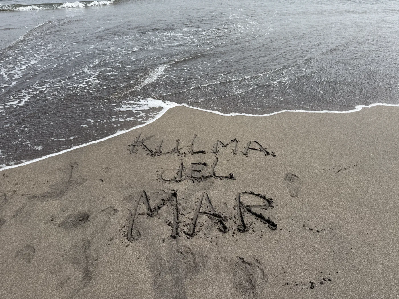 Kulma del Mar am Strand