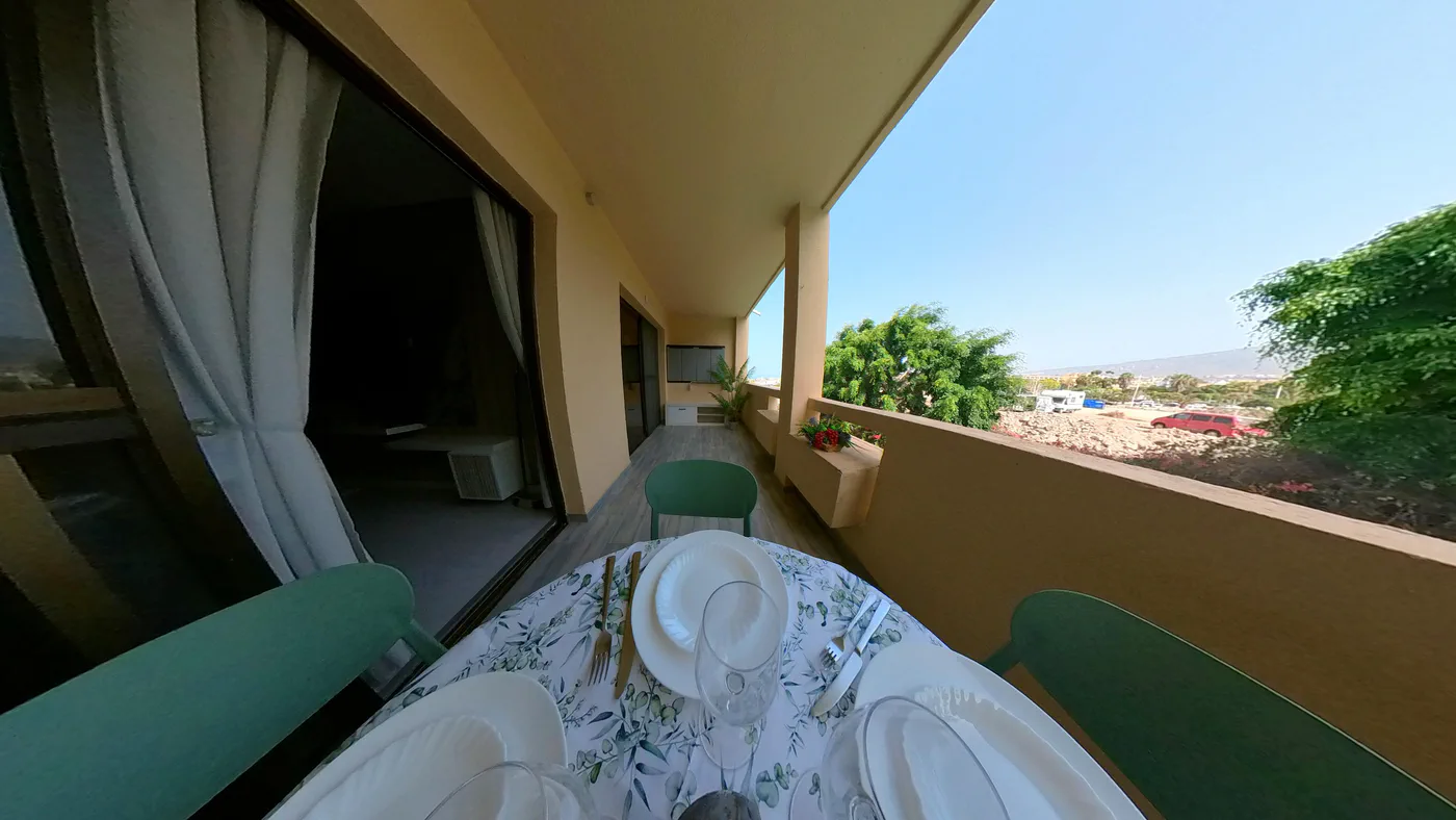 Terrasse mit Essplatz